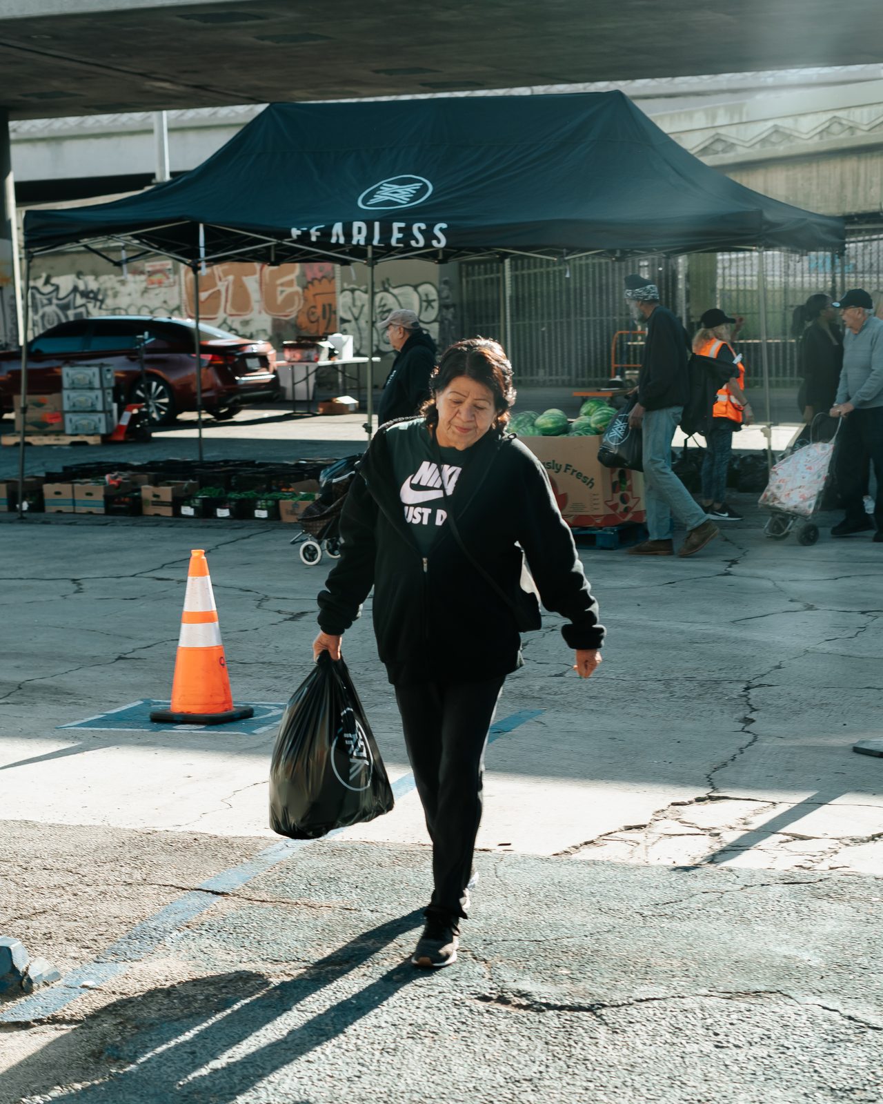 Love More volunteers serving